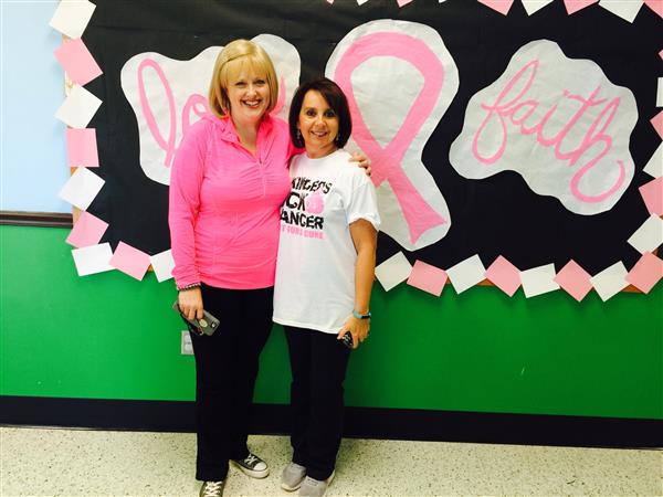 Cancer Survivors Sharon and Emily
